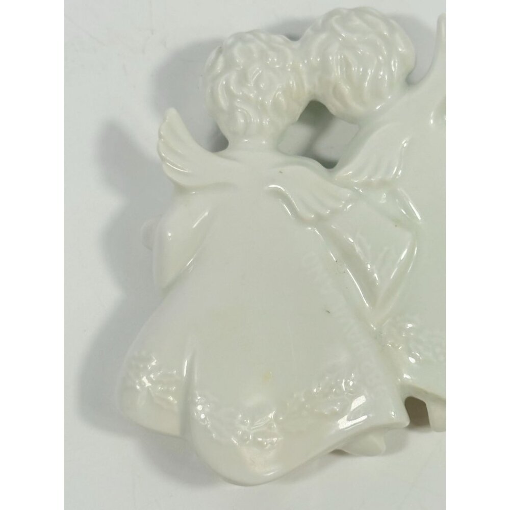 Christmas Tree Ornament Caroling Angels Haviland Limoges Signed France 1982 - Picture 4 of 16
